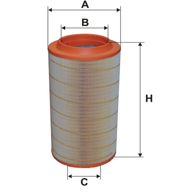 Air filter: 93236E - WIX Filters